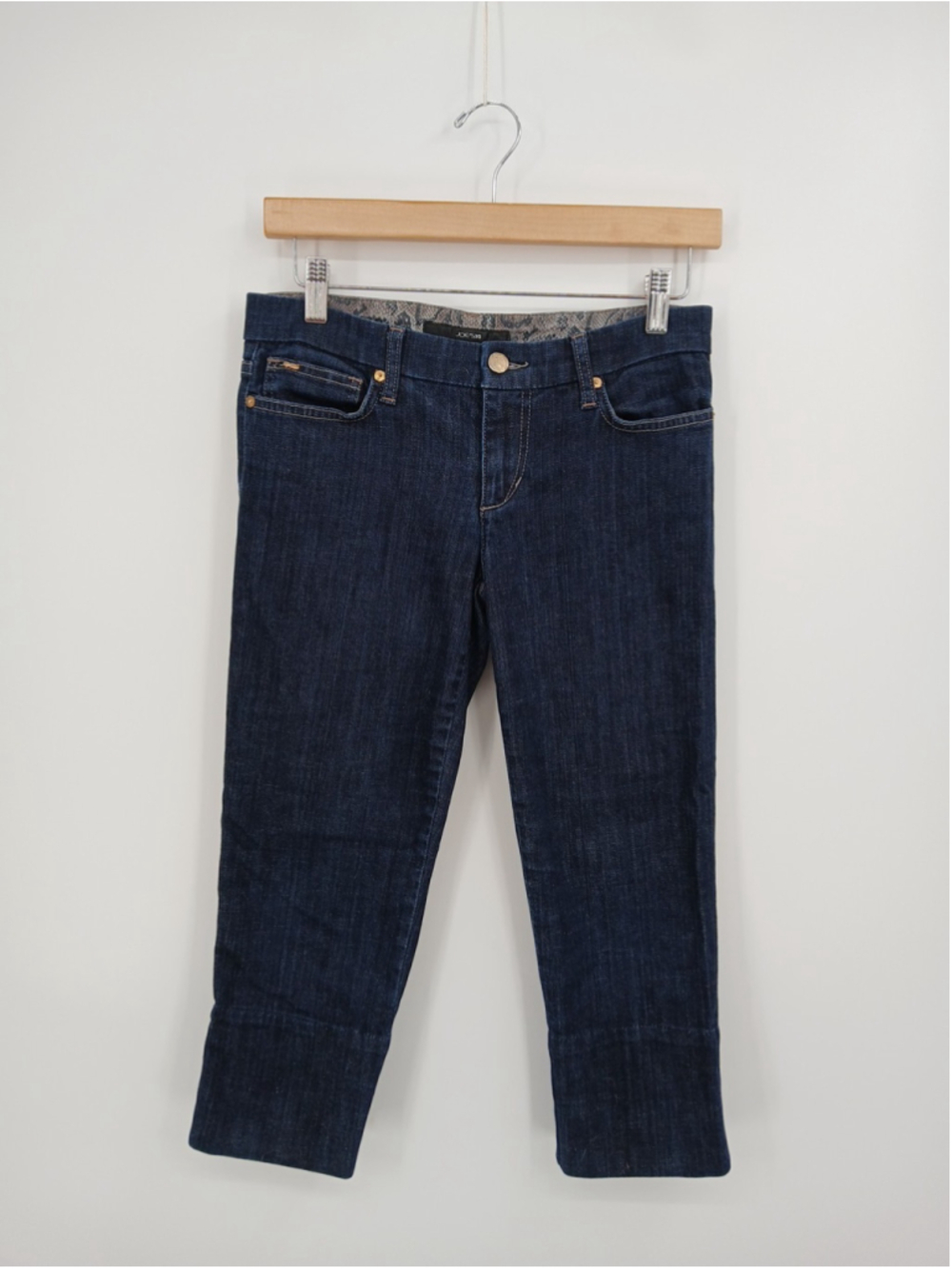 JOE'S JEANS Women's Socialite Capri Jeans Size 26 Dark Wash Denim